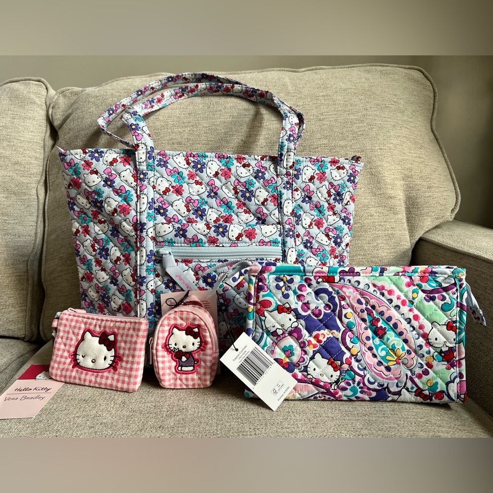 NWT Vera Bradley Hello Kitty Bundle